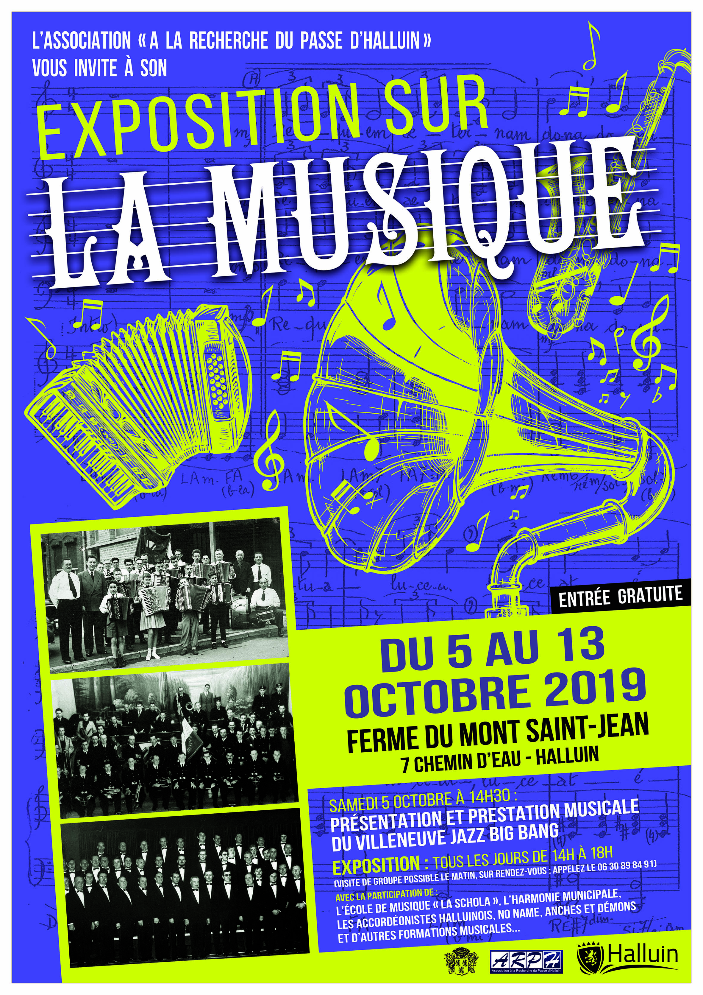 Affiche Expo 2019 bleue