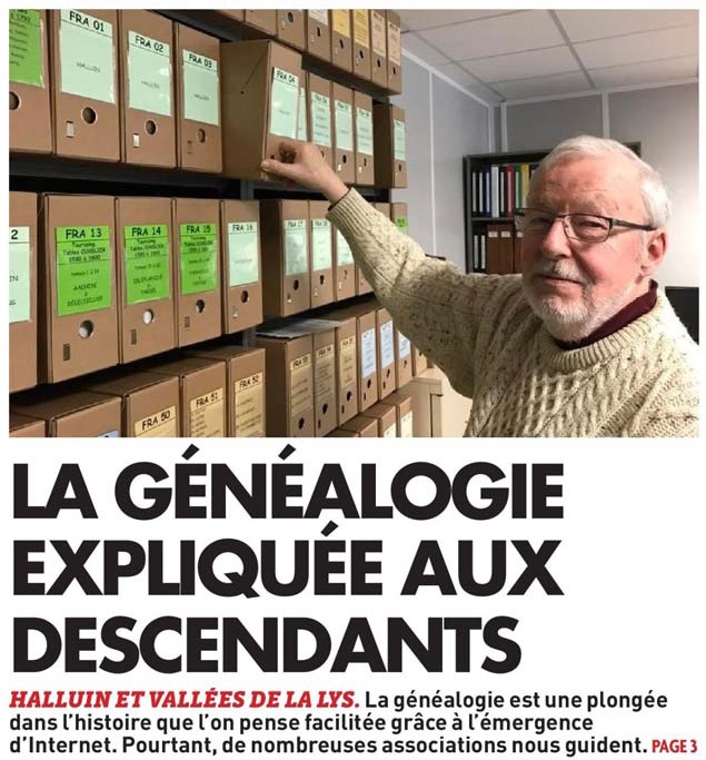 20180410 Gnalogie NE revue de presse