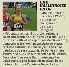 20170712VdN Une halluinoise en or revue de presse