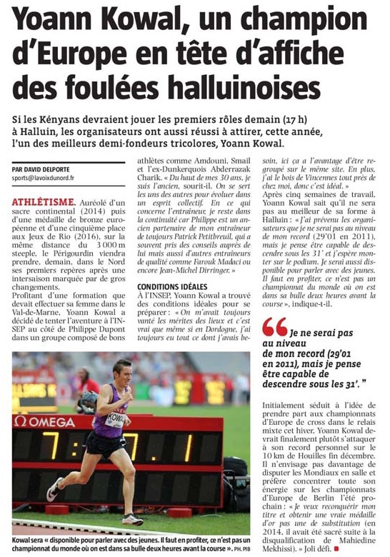 20171006VdN Foules Halluinoises revue de presse