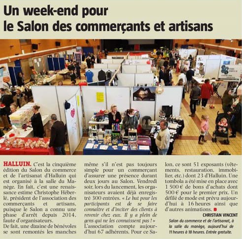 20190505 Salon commerce artisanat 2019 VdN revue de presse