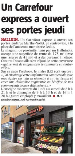 20190615carrefour express VdN revue de presse