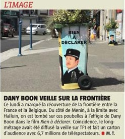 20200617 Poubelle Dany Boon VdN revue de presse