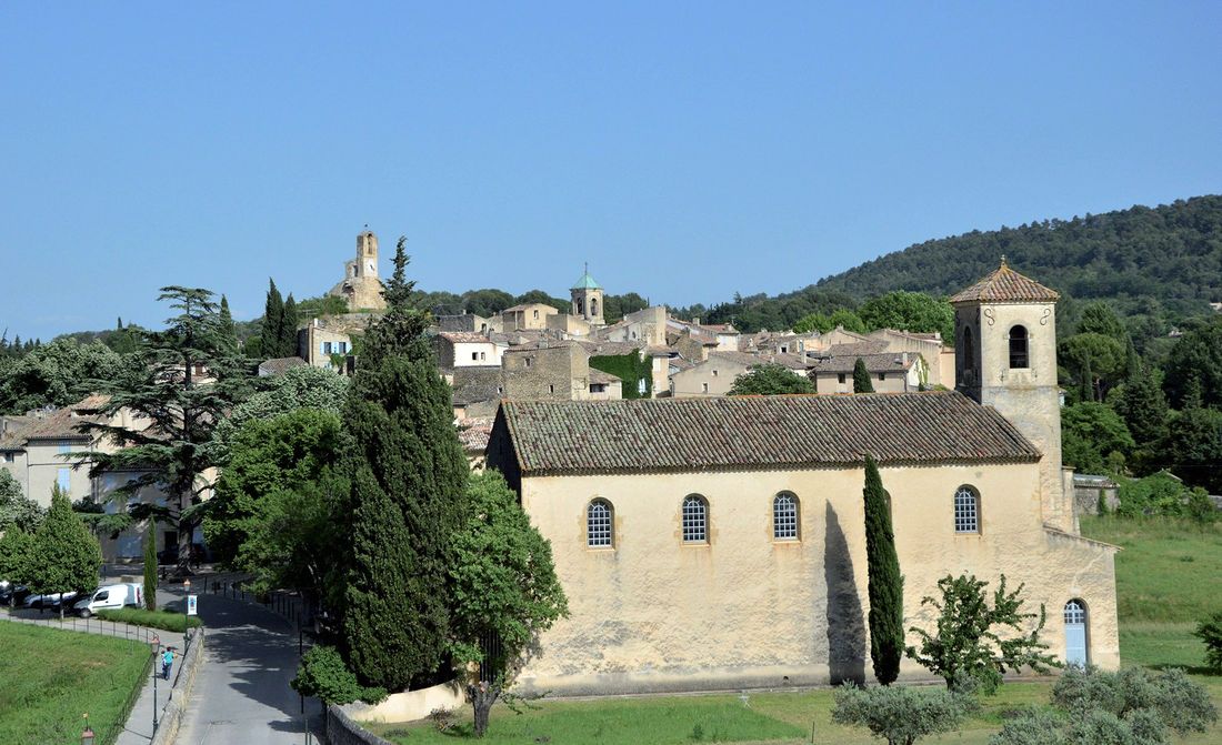 lourmarin vue haute