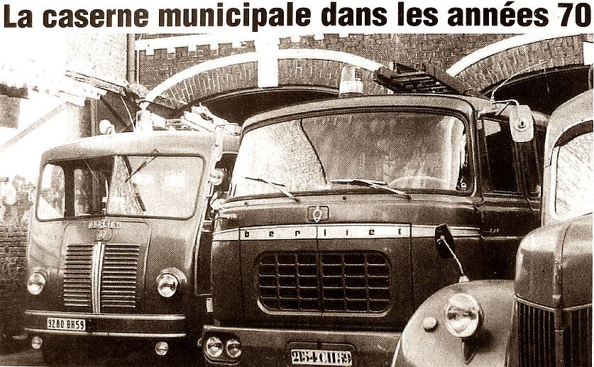 Polnecq Pompiers caserne Annes 1970 BD5103