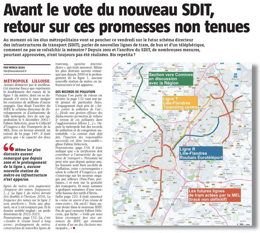 20190628 Tramway Bonjour VdN revue de presse