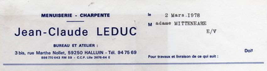 Leduc Jean Claude C AL 00363