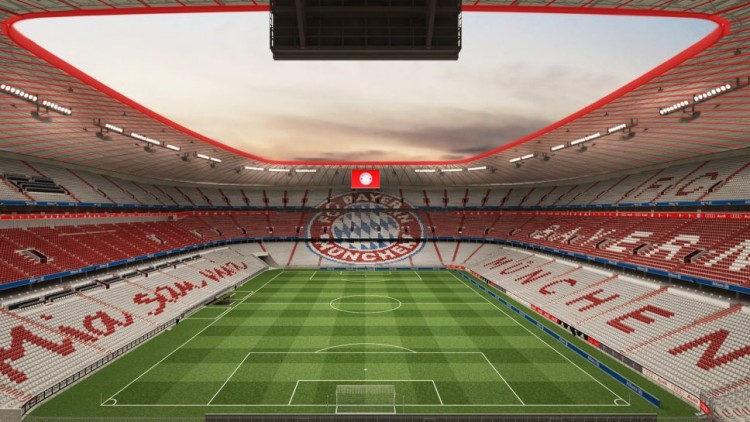 Tristan allianz arena interieur version bayern munich illus