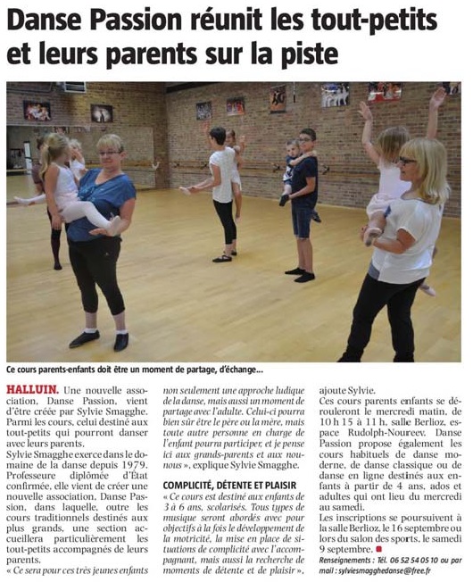 20170907 Danse Passion NE revue de presse