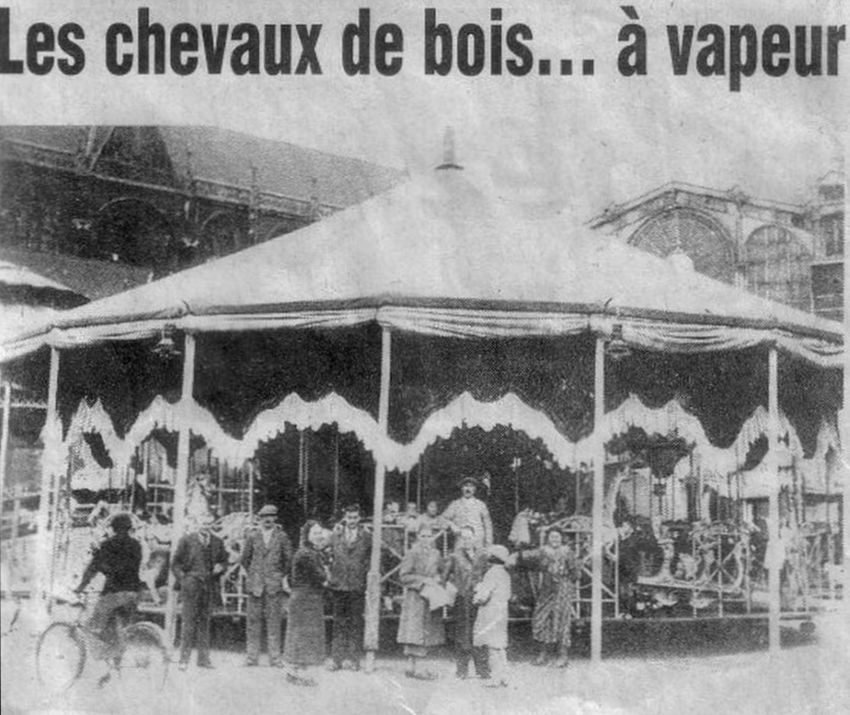 Ducasse chevaux de bois en 1921 eyvA4Zxq