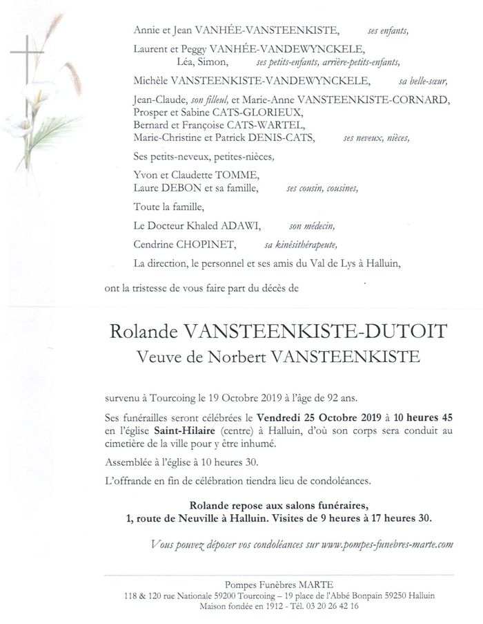 Dcs Dutoit fp VANSTEENKISTE DUTOIT 1