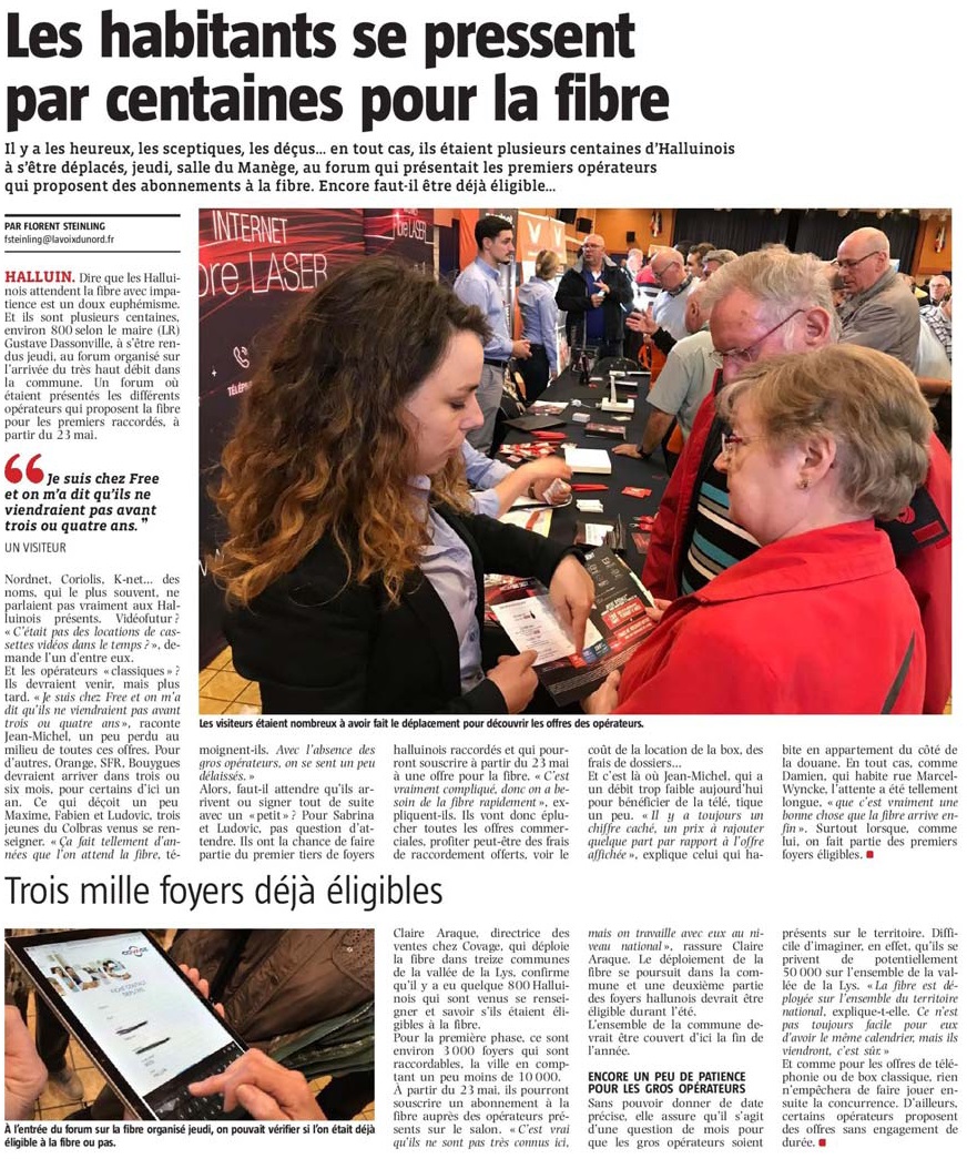 20180506 Fibre Halluin forum VdN revue de presse