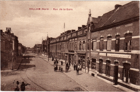 La rue de la gare