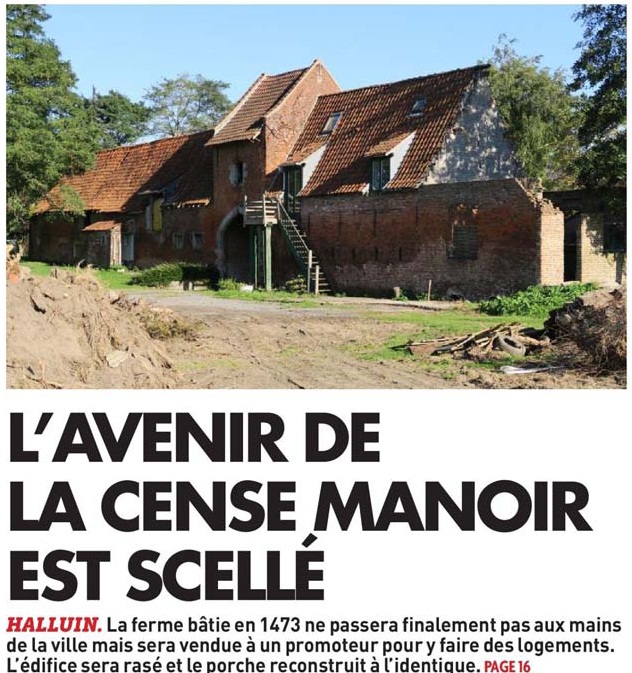 170516 Cense Manoir NE revue de presse