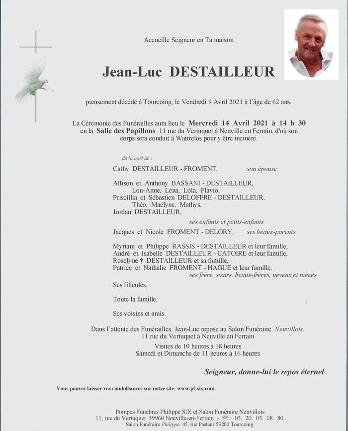 DESTAILLEUR Jean Luc