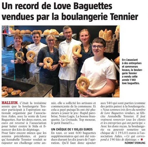 20191021 Boulangerie Tennier VdN revue de presse