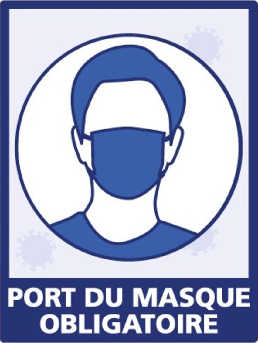 Affiche port du masque obligatoire pdf