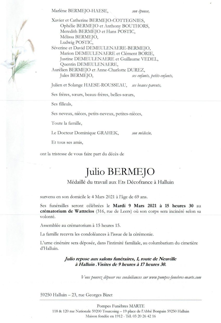 Bermejo Julio Faire Part BERMEJO scaled