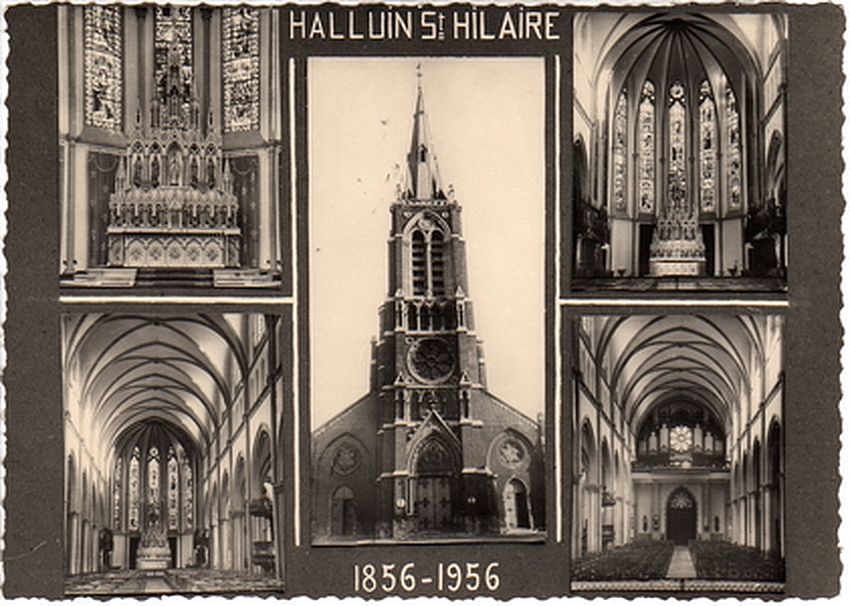 Eglise Saint Hilaire avant 1956 03200 1