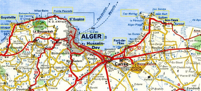 Alger Carte